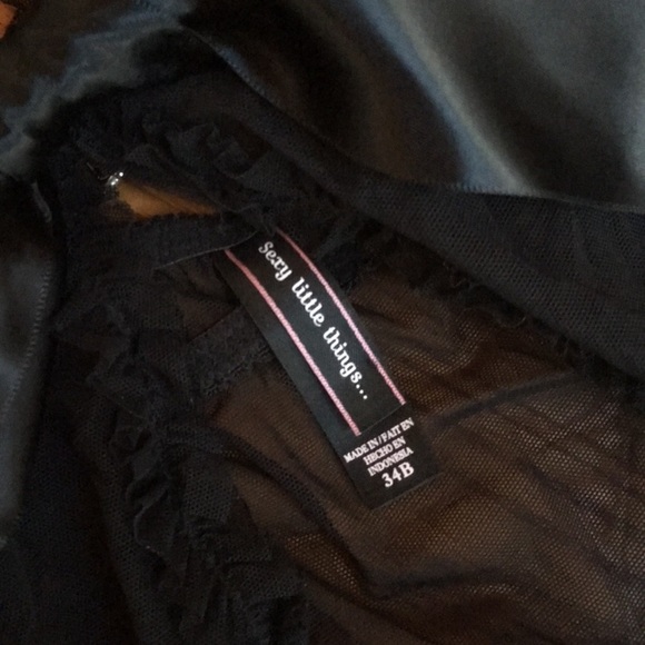 Black With Diamond Victoria Secret Lingerie - Picture 3 of 3